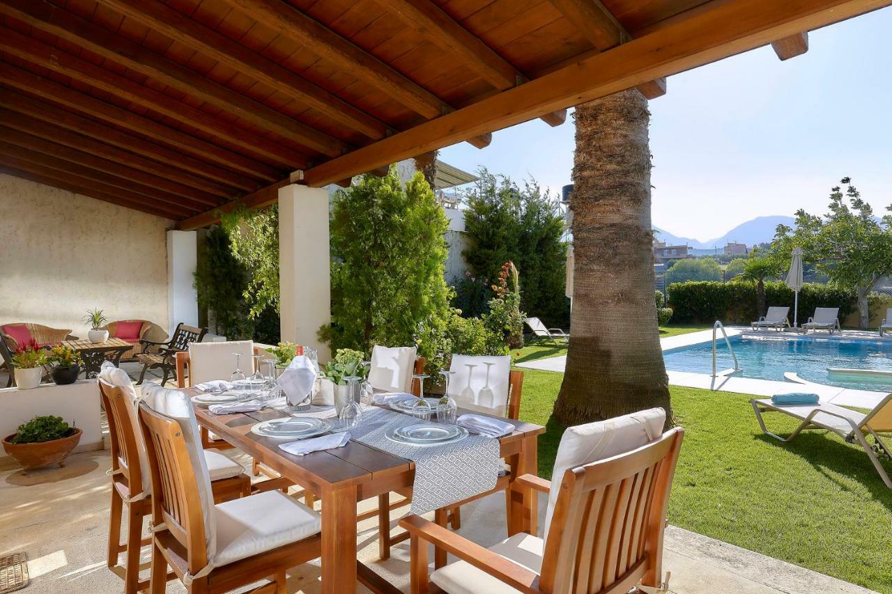 Castello Villa Daphnes - Private Pool & Whirlpool Dhafnes المظهر الخارجي الصورة