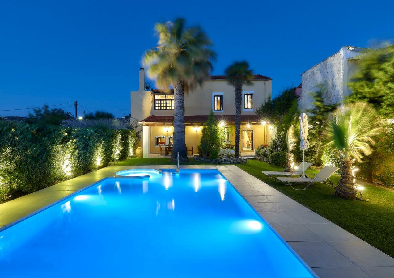 Castello Villa Daphnes - Private Pool & Whirlpool Dhafnes المظهر الخارجي الصورة