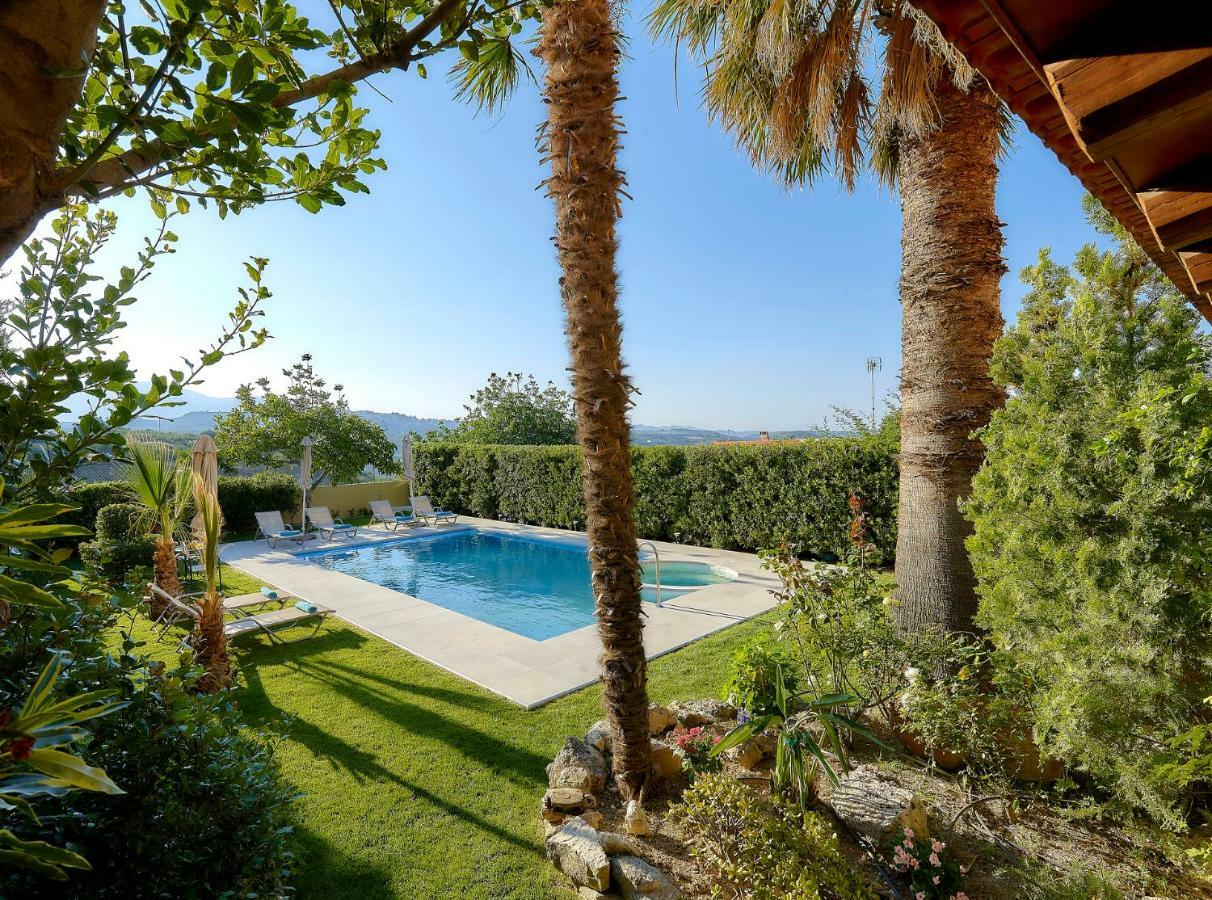 Castello Villa Daphnes - Private Pool & Whirlpool Dhafnes المظهر الخارجي الصورة